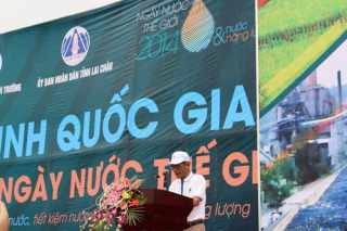 Cục trưởng Hoàng văn Bẩy phát động Chương trình &ldquo;Tìm kiếm Đại sứ nước năm 2014&rdquo;  nhân dịp sự kiện Lễ mit tinh quốc gia kỷ niệm Ngày Nước thế giới được tổ chức tại tỉnh Lai Châu (21&22/3/2014)
